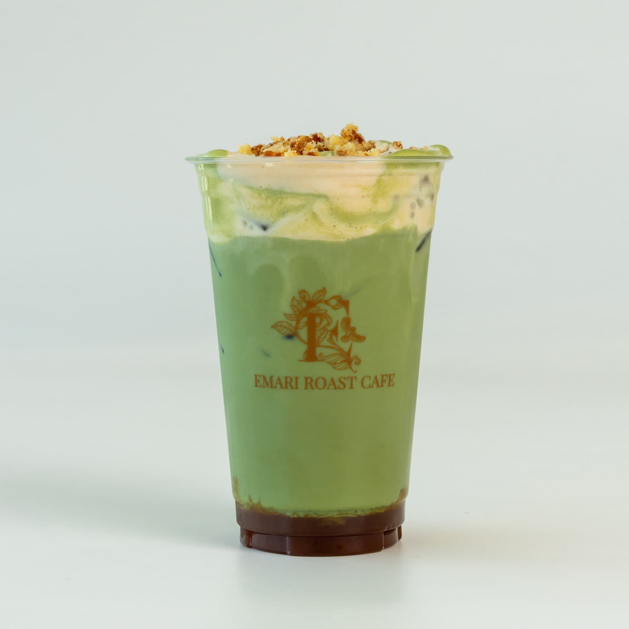 Iced Peach Cobbler Matcha