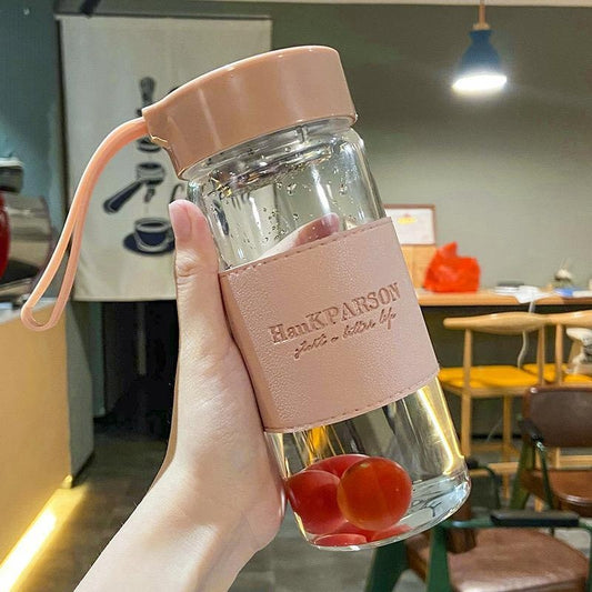 Emari 16 oz Glass Bottle